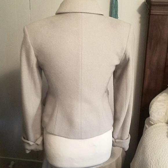 Wool jacket light blue - Picture 3 of 5